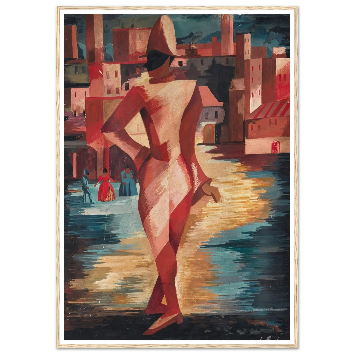 Pulcinella Art Print | Alexandra Exter-Quipham Collections