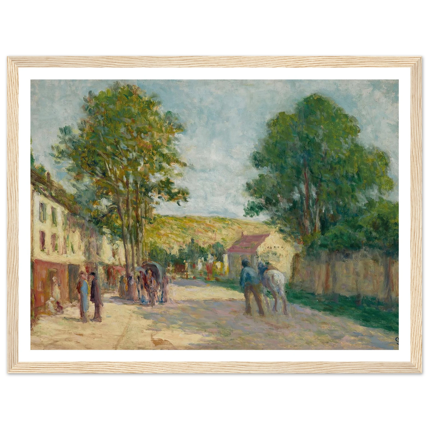 Environs de Paris Art Print | Maximilien Luce-Quipham Collections