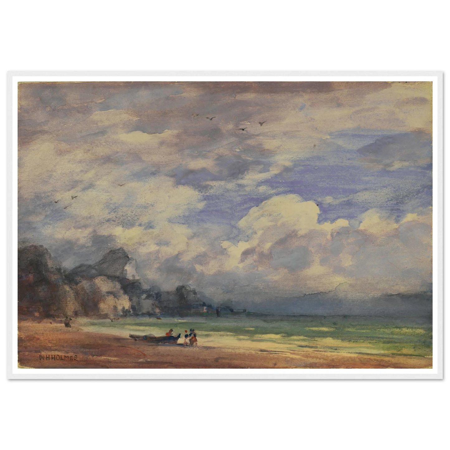 On The California Coast Art Print | William Henry Holmes-Quipham Collections