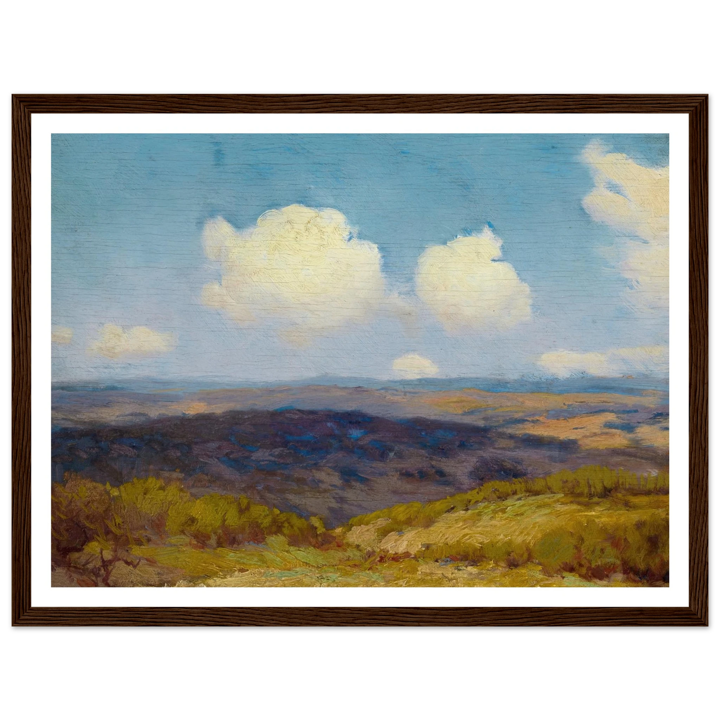 Flying Shadows (1910) Art Print | Julian Onderdonk-Quipham Collections
