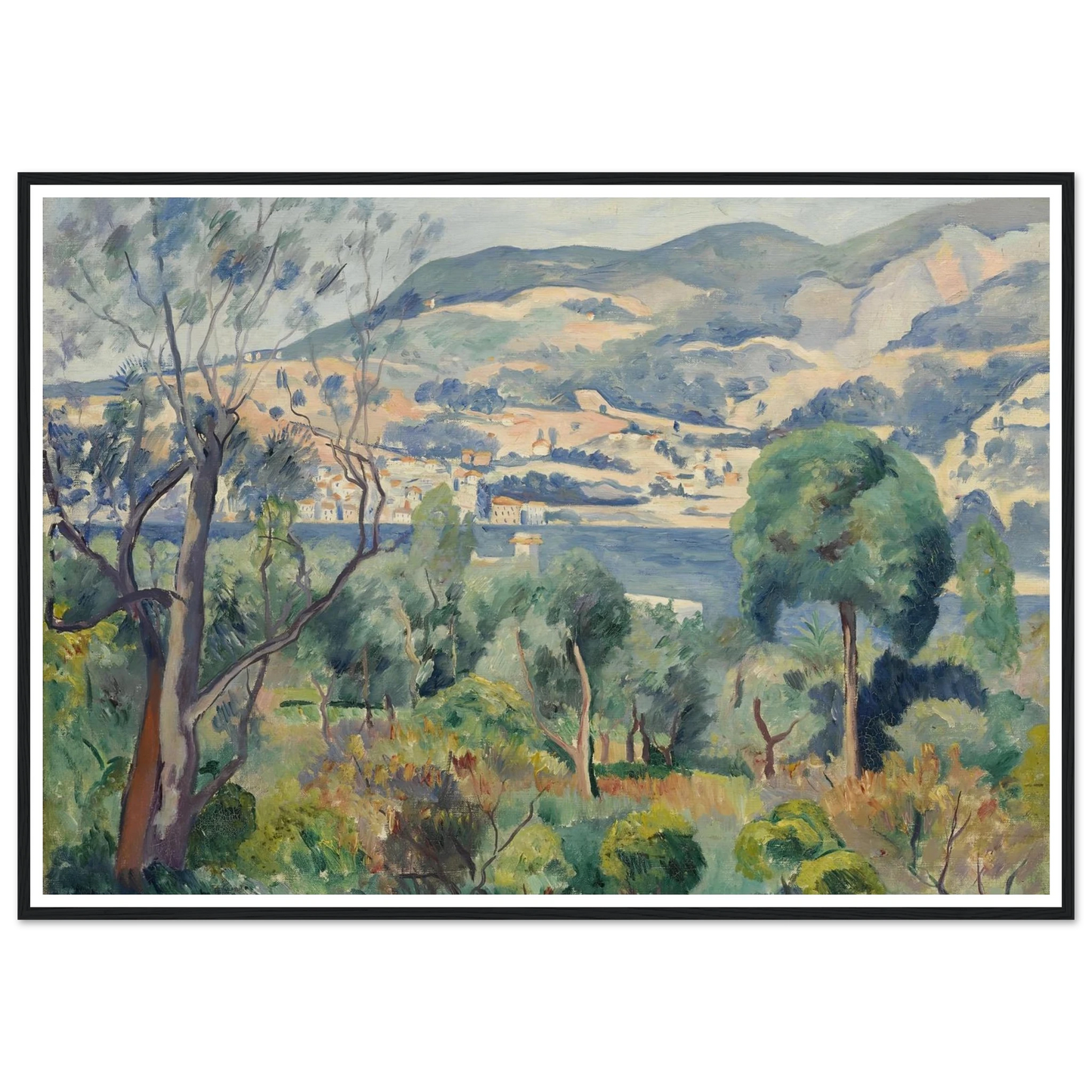 Rade de Villefranche (1913) Art Print | Henri Manguin-Quipham Collections