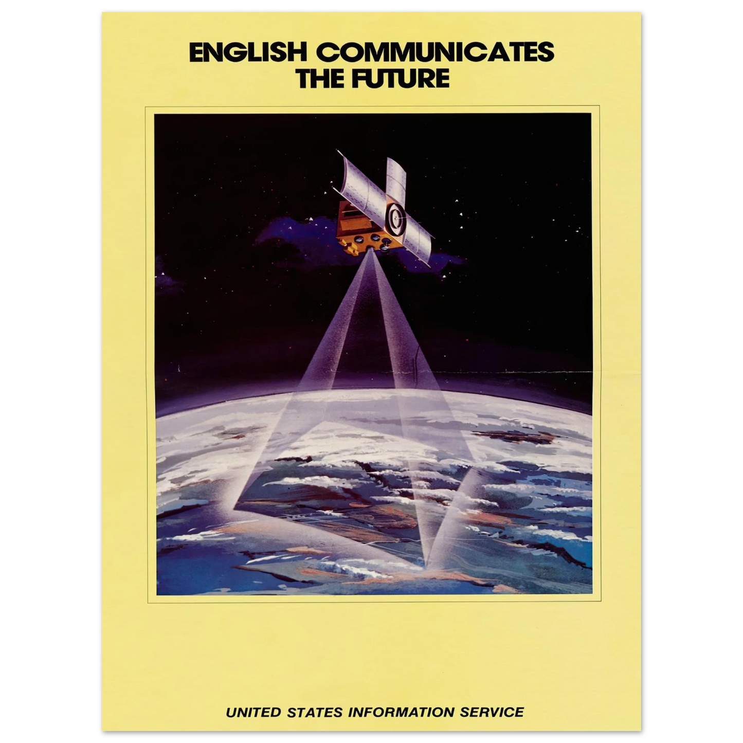 English Communicates the Future. United States Information Service 2 Art Print | US Information Agency-Quipham Collections