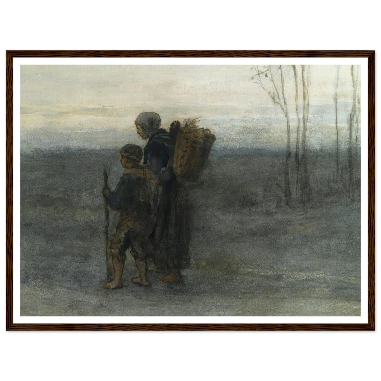 Homeward bound Art Print | Jozef Israels-Quipham Collections