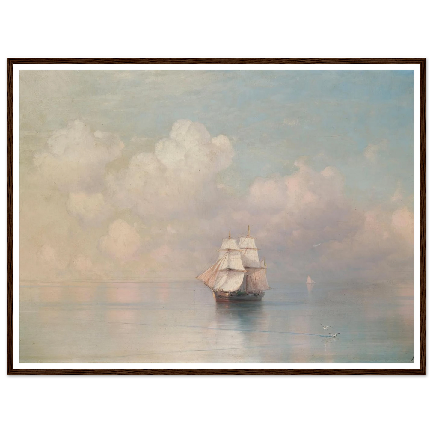 Calm Seas Art Print | Ivan Konstantinovich Aivazovsky-Quipham Collections