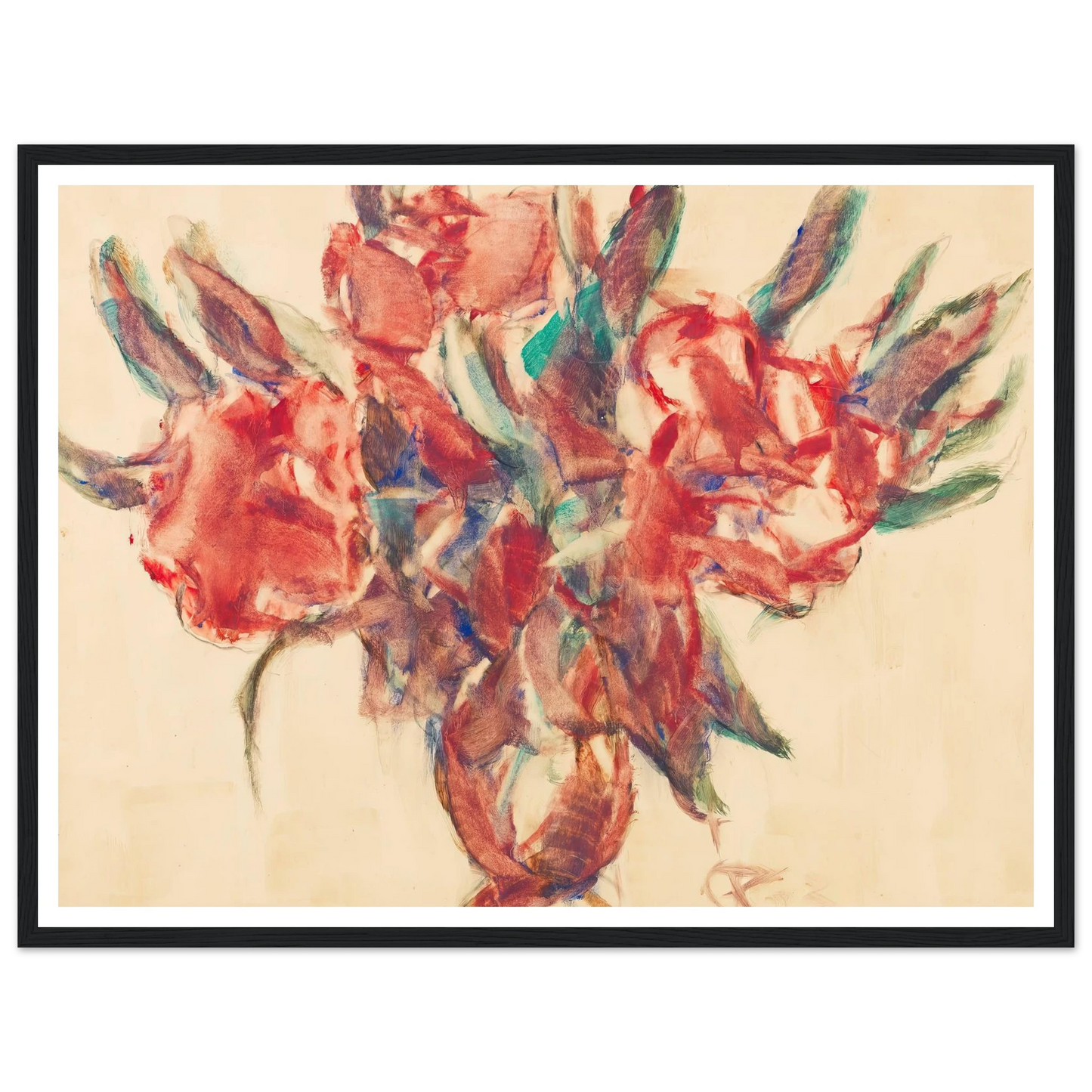 Rhododendron (1923) Art Print | Christian Rohlfs-Quipham Collections