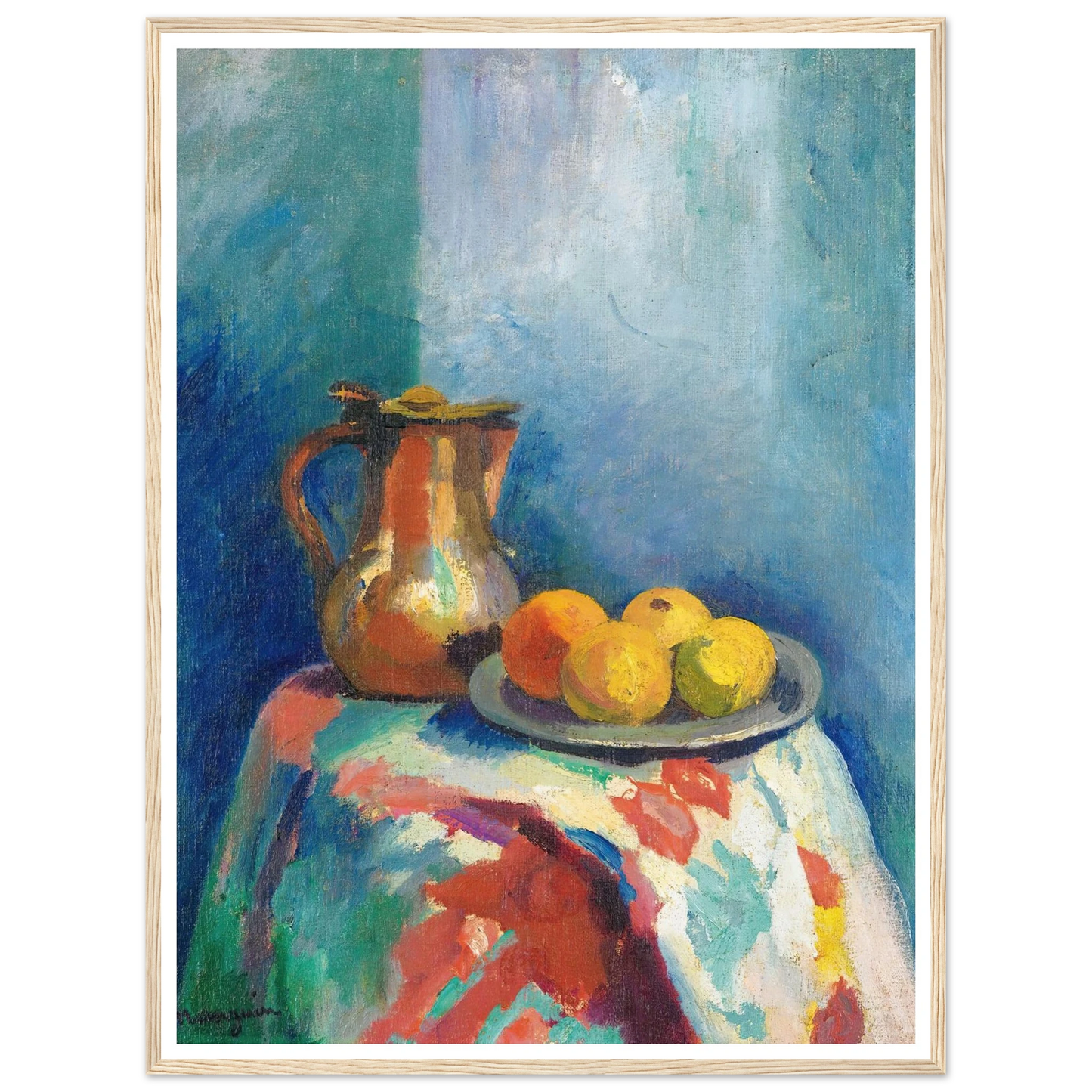 Nature Morte Au Pichet En Cuivre (circa 1902-03) Art Print | Henri Manguin-Quipham Collections