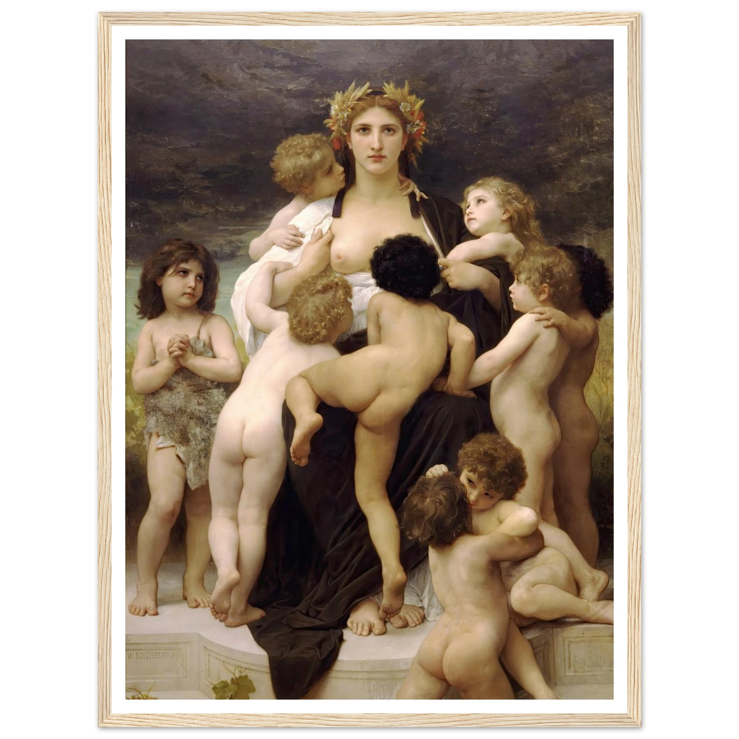 Alma Parens (1883) Art Print | William Bouguereau-Quipham Collections