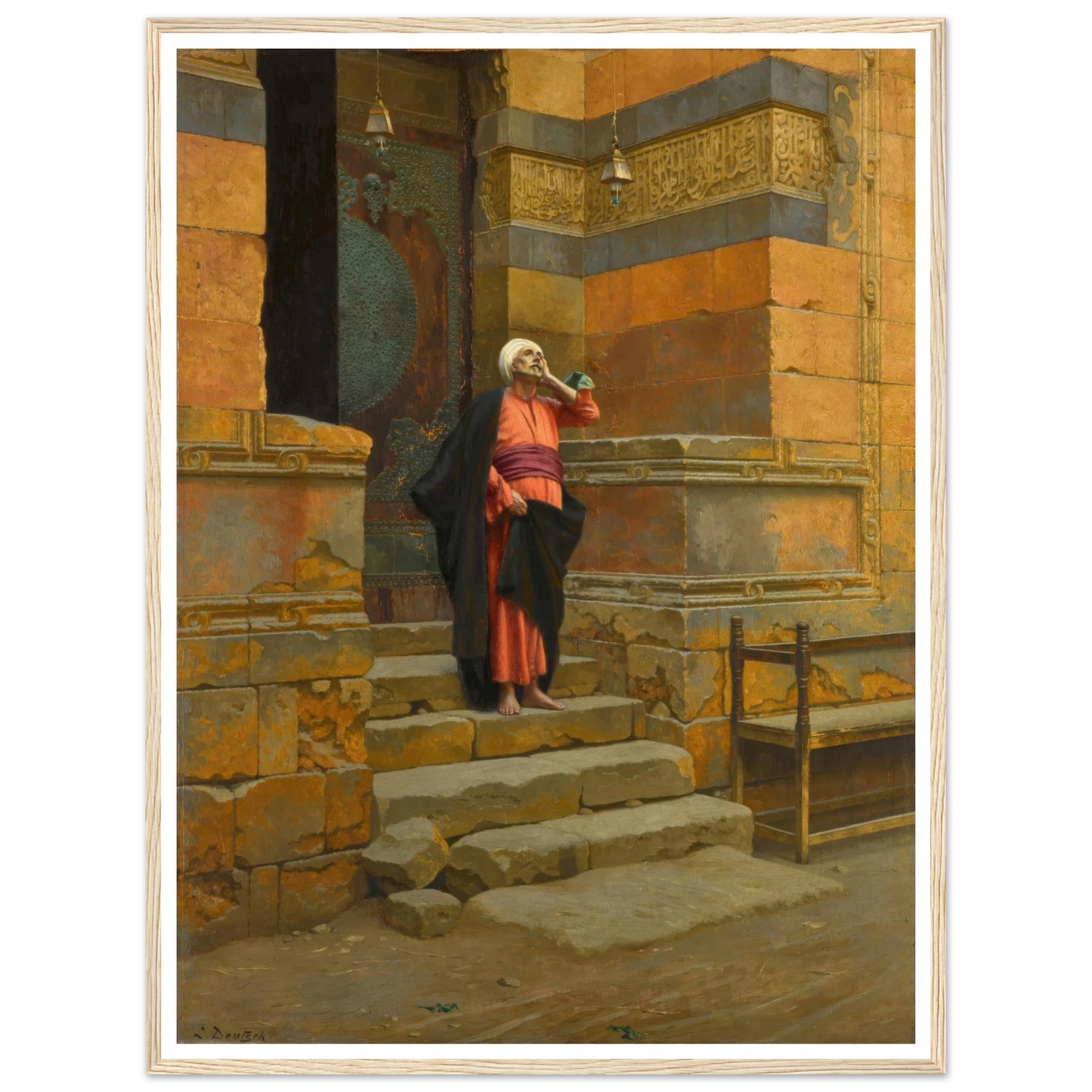 Before the Mosque Art Print | Ludwig Deutsch-Quipham Collections