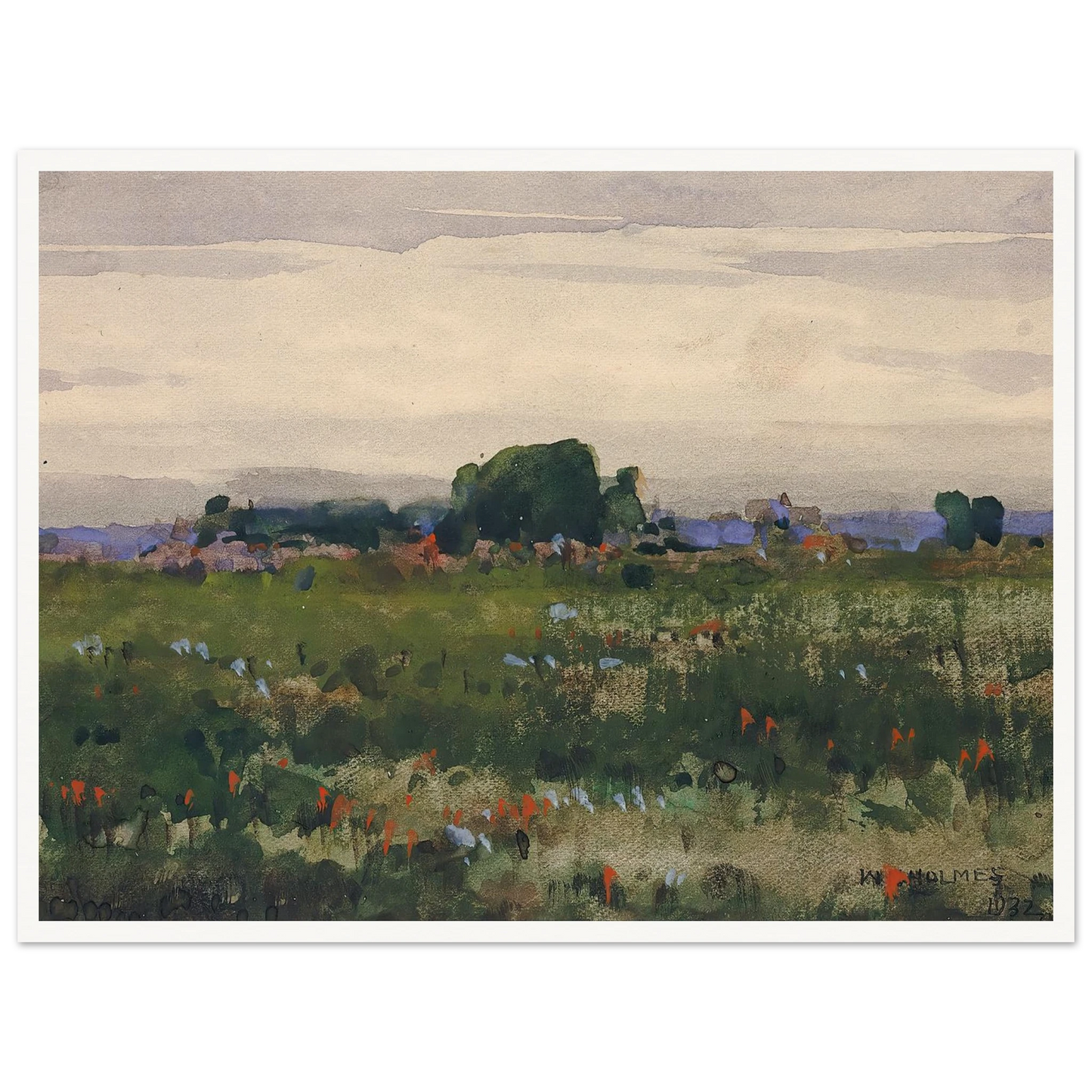 Michigan (1932) Art Print | William Henry Holmes-Quipham Collections