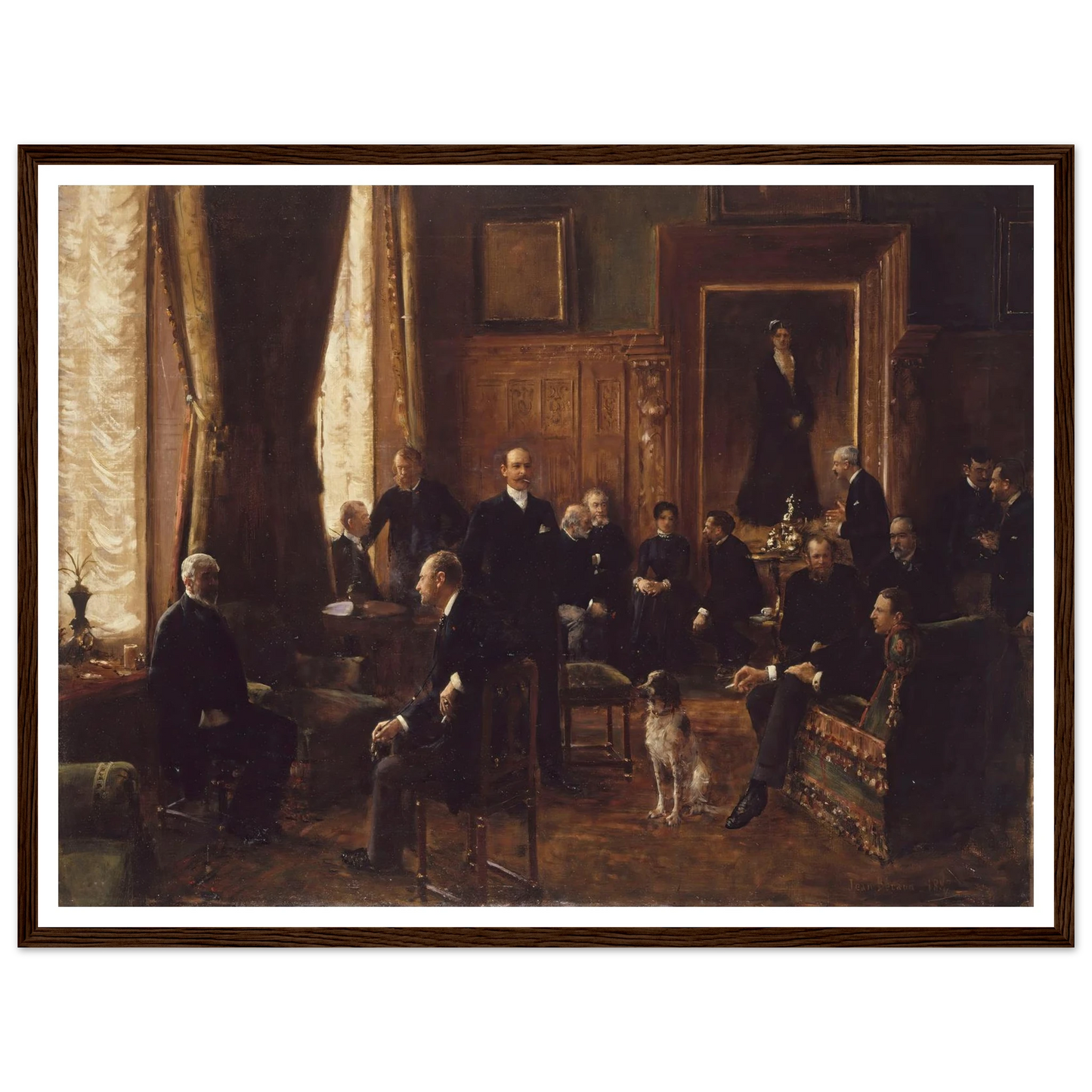 Le salon de la comtesse Potocka (1887) Art Print | Jean Beraud-Quipham Collections