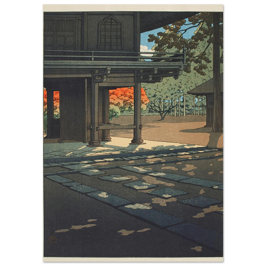 Nobidome Heirin-ji Temple (1952) Art Print | Kawase Hasui-Quipham Collections