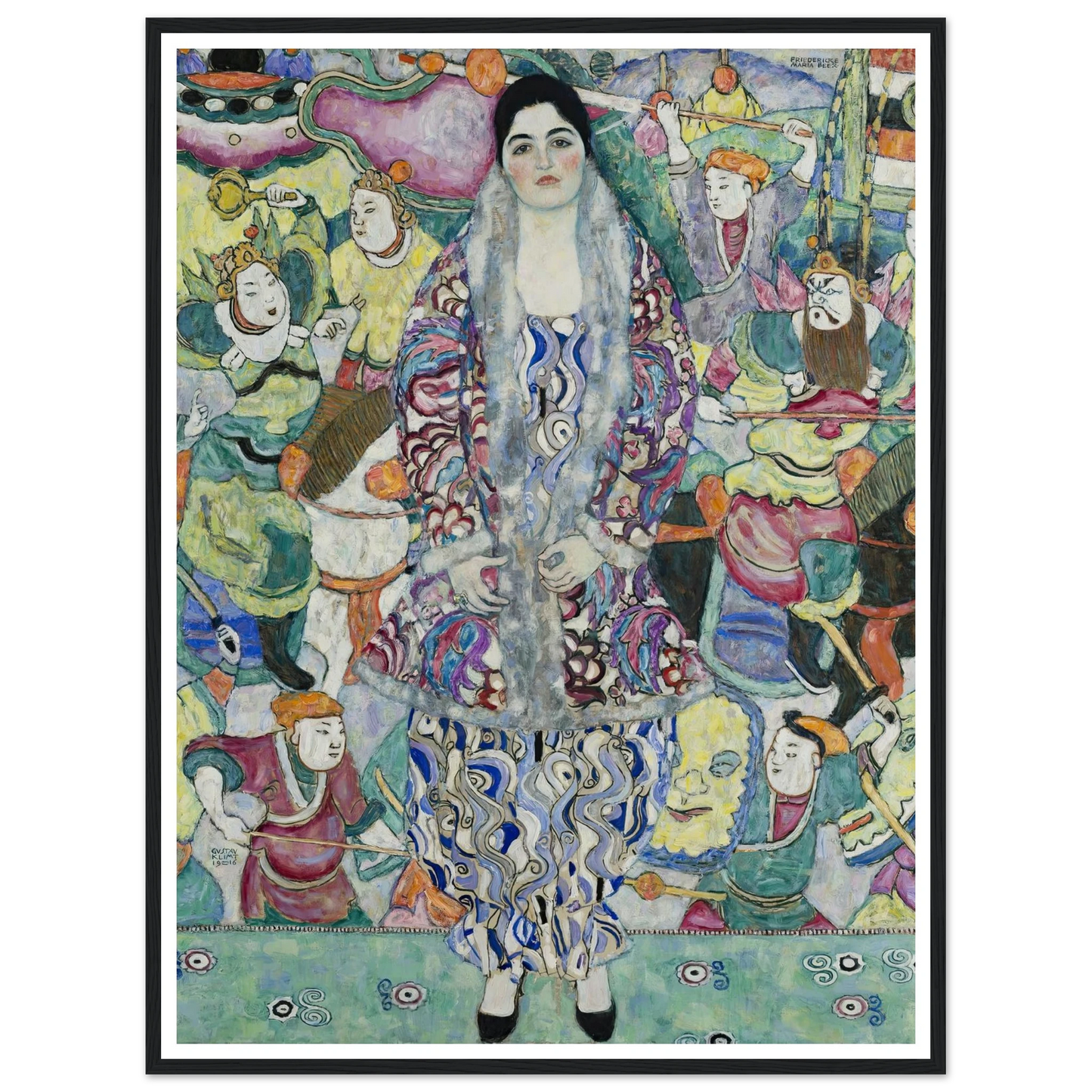 Portrait of Friederike Maria Beer (1916) Art Print | Gustav Klimt-Quipham Collections