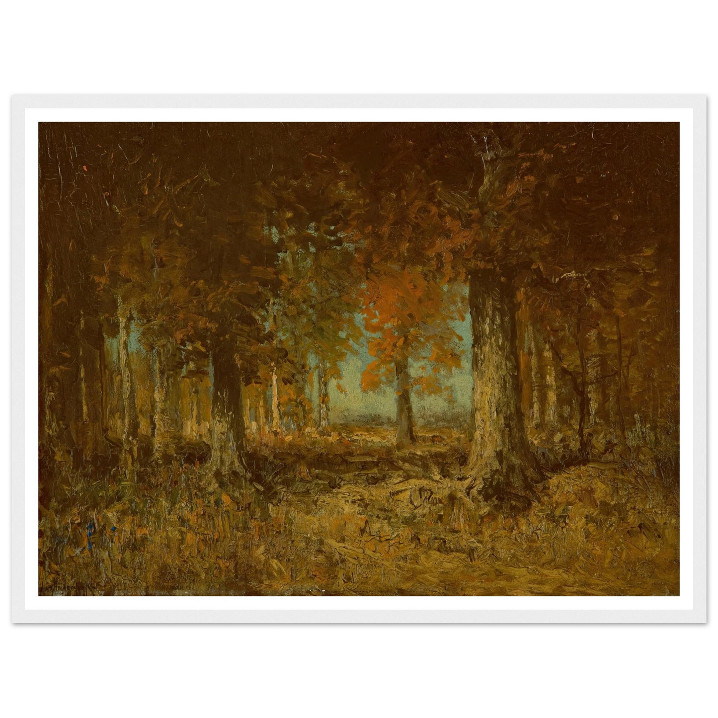 Edge of the Woods (1908) Art Print | Julian Onderdonk-Quipham Collections