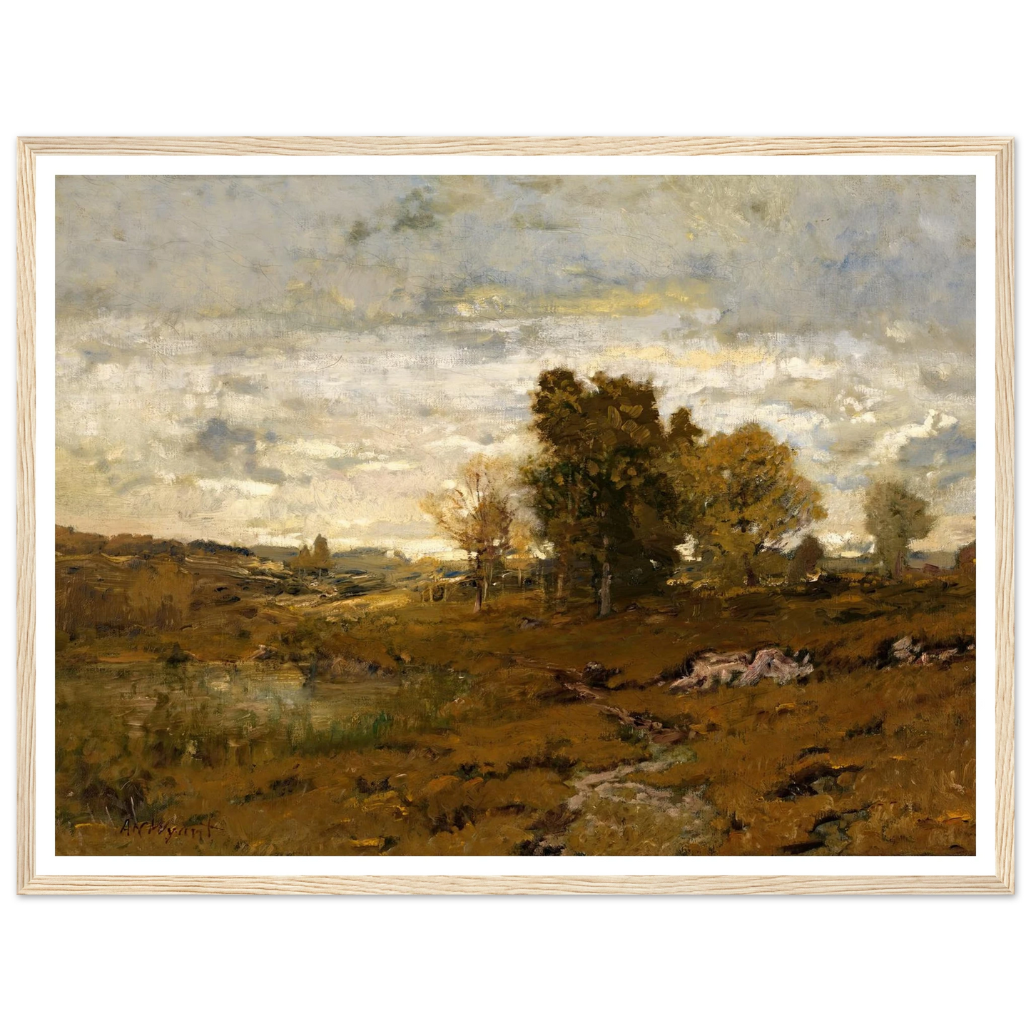 Autumn At Arkville Art Print | Alexander Helwig Wyant-Quipham Collections