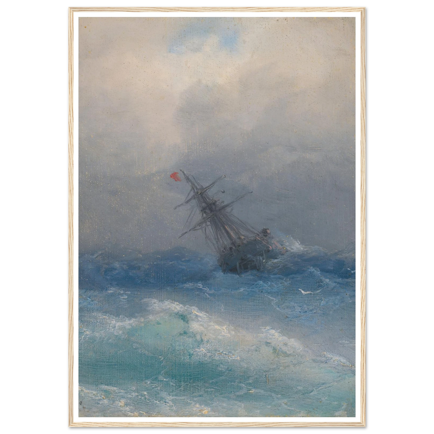 Shipwreck Art Print | Ivan Konstantinovich Aivazovsky-Quipham Collections