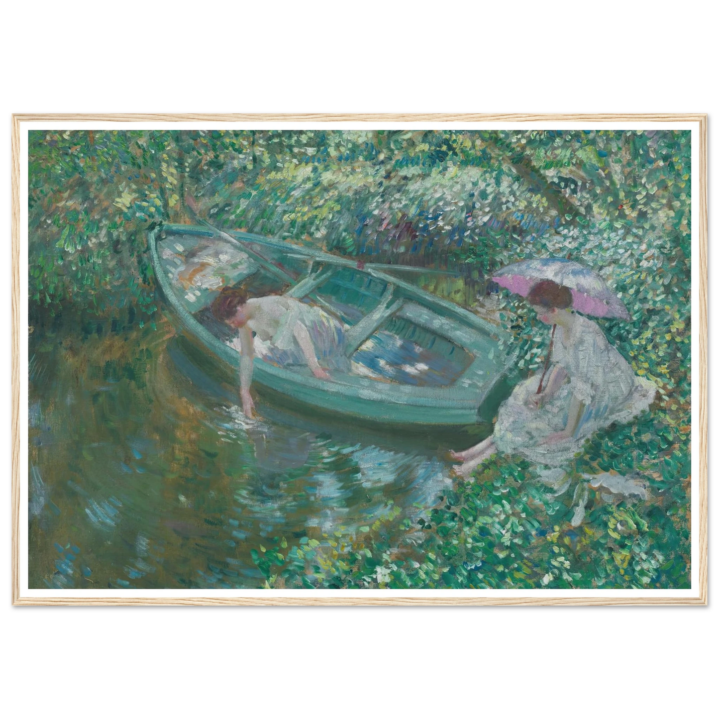 Repose at Noonday (circa 1911) Art Print | Frederick Carl Frieseke-Quipham Collections