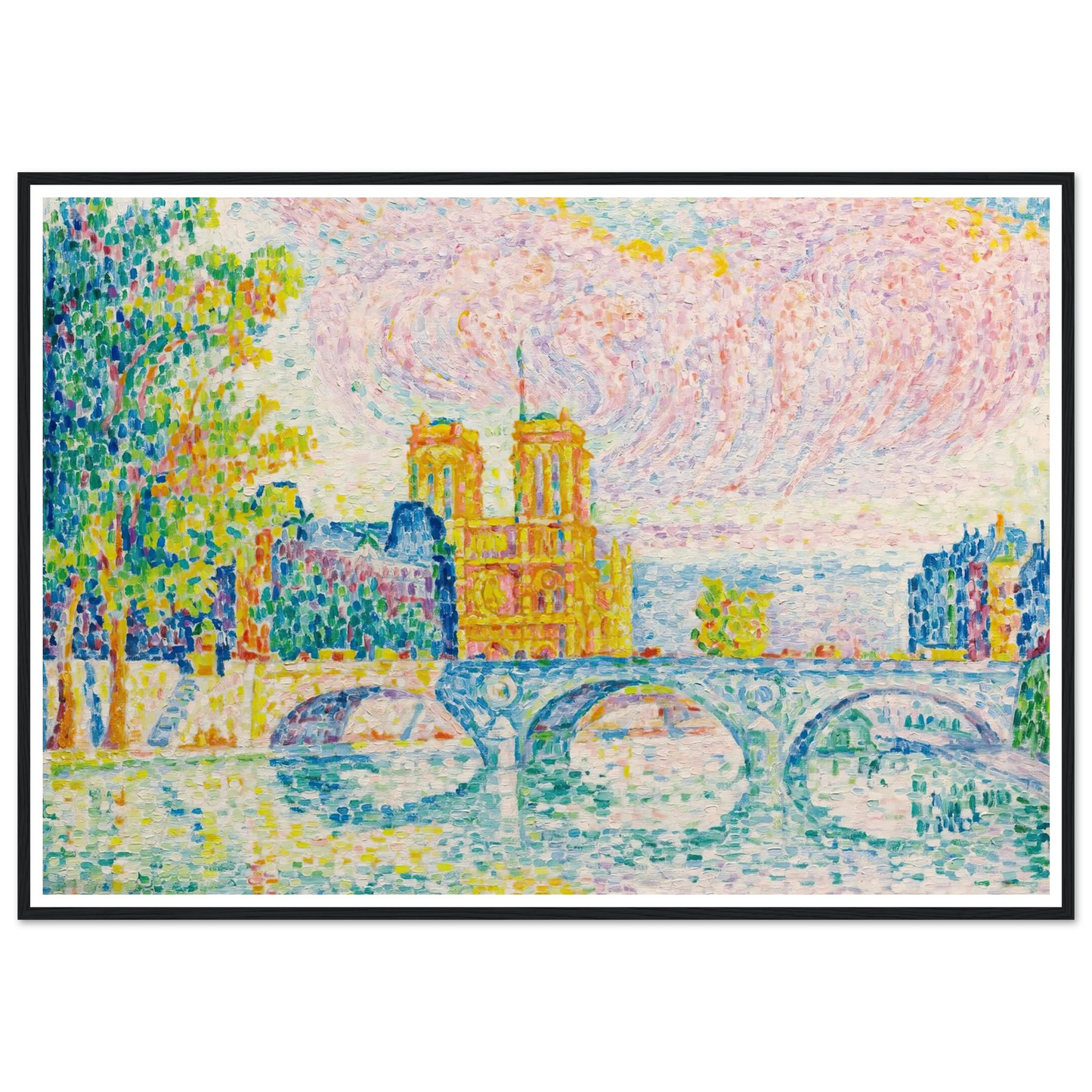 La Cité, Paris (1934) Art Print | Paul Signac-Quipham Collections