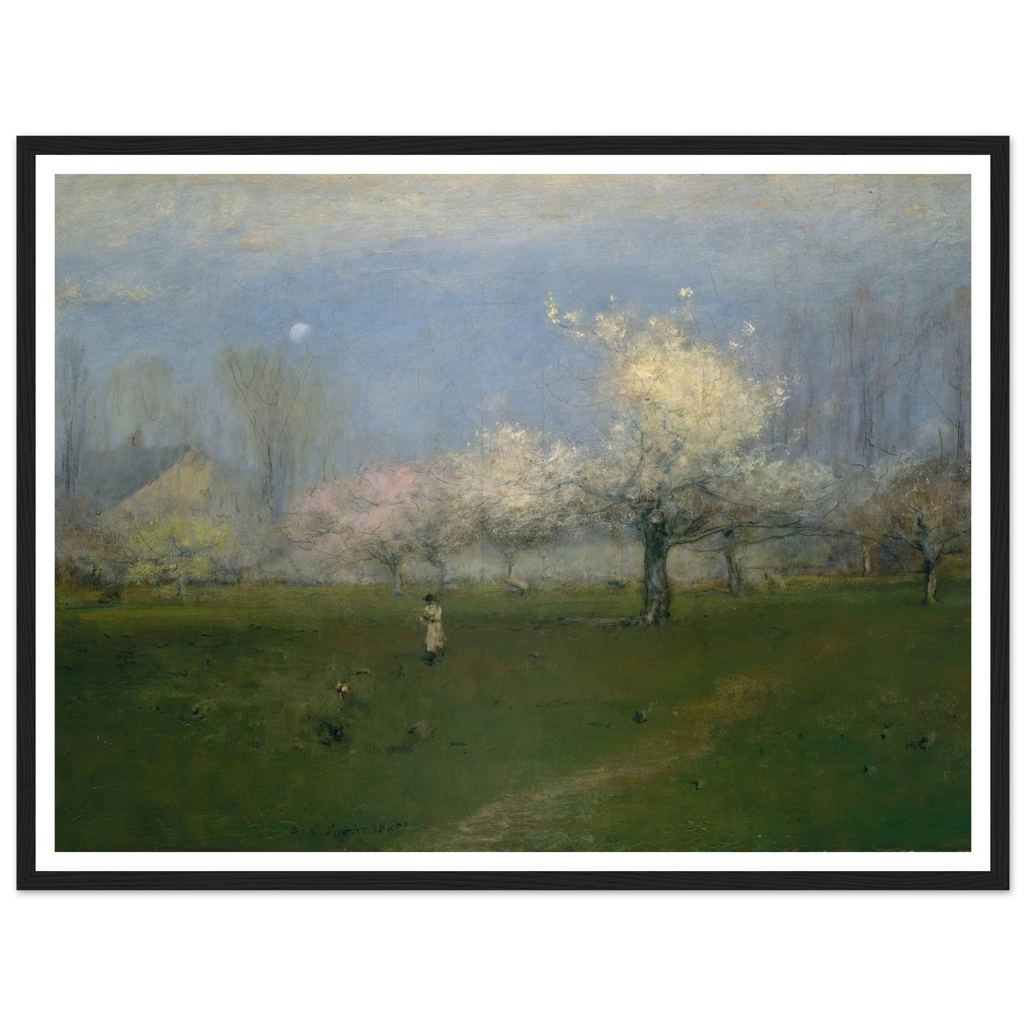 Spring Blossoms, Montclair, New Jersey (ca. 1891) Art Print | George Inness-Quipham Collections