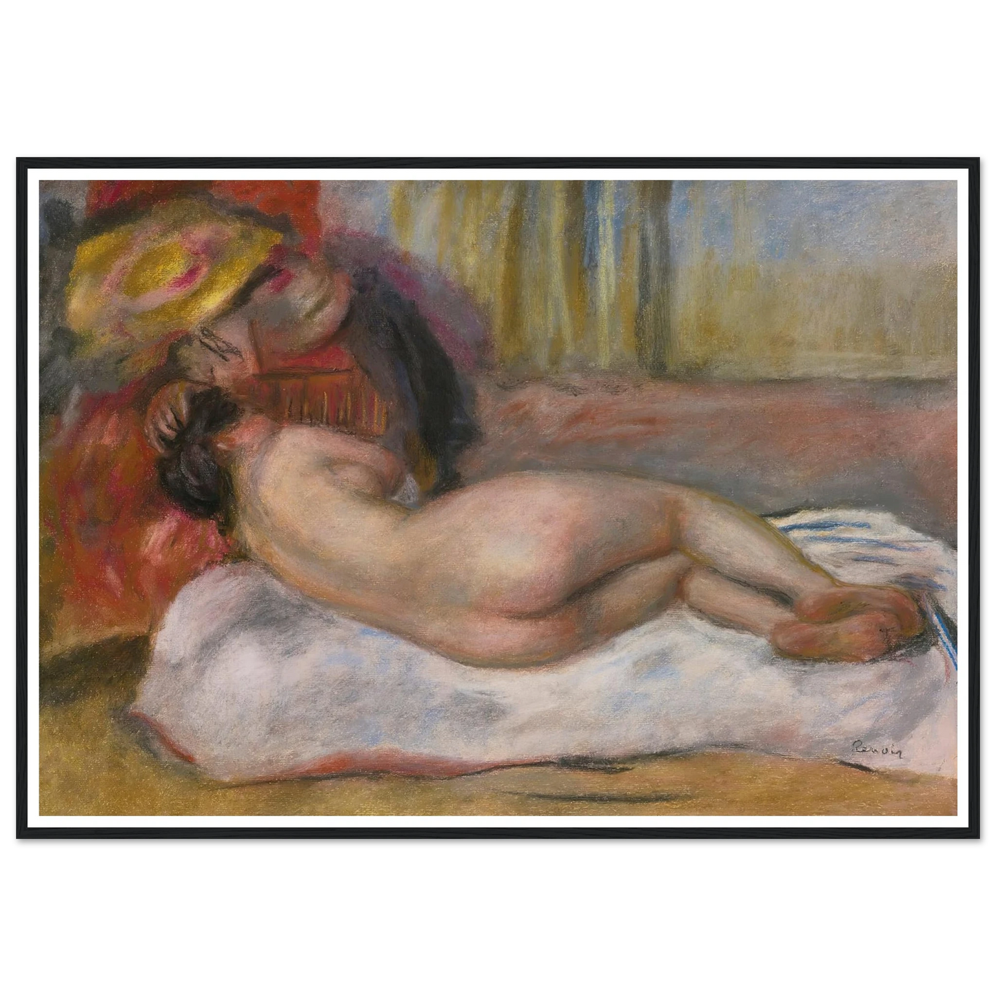 Le Repos (circa 1895) Art Print | Pierre Auguste Renoir-Quipham Collections