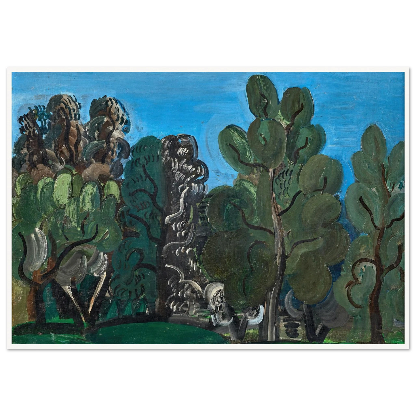 Eze (1926) Art Print | Raoul Dufy-Quipham Collections