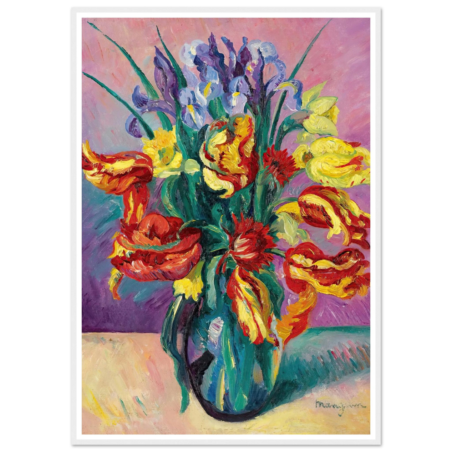 Tulipes Perroquet (1916) Art Print | Henri Manguin-Quipham Collections