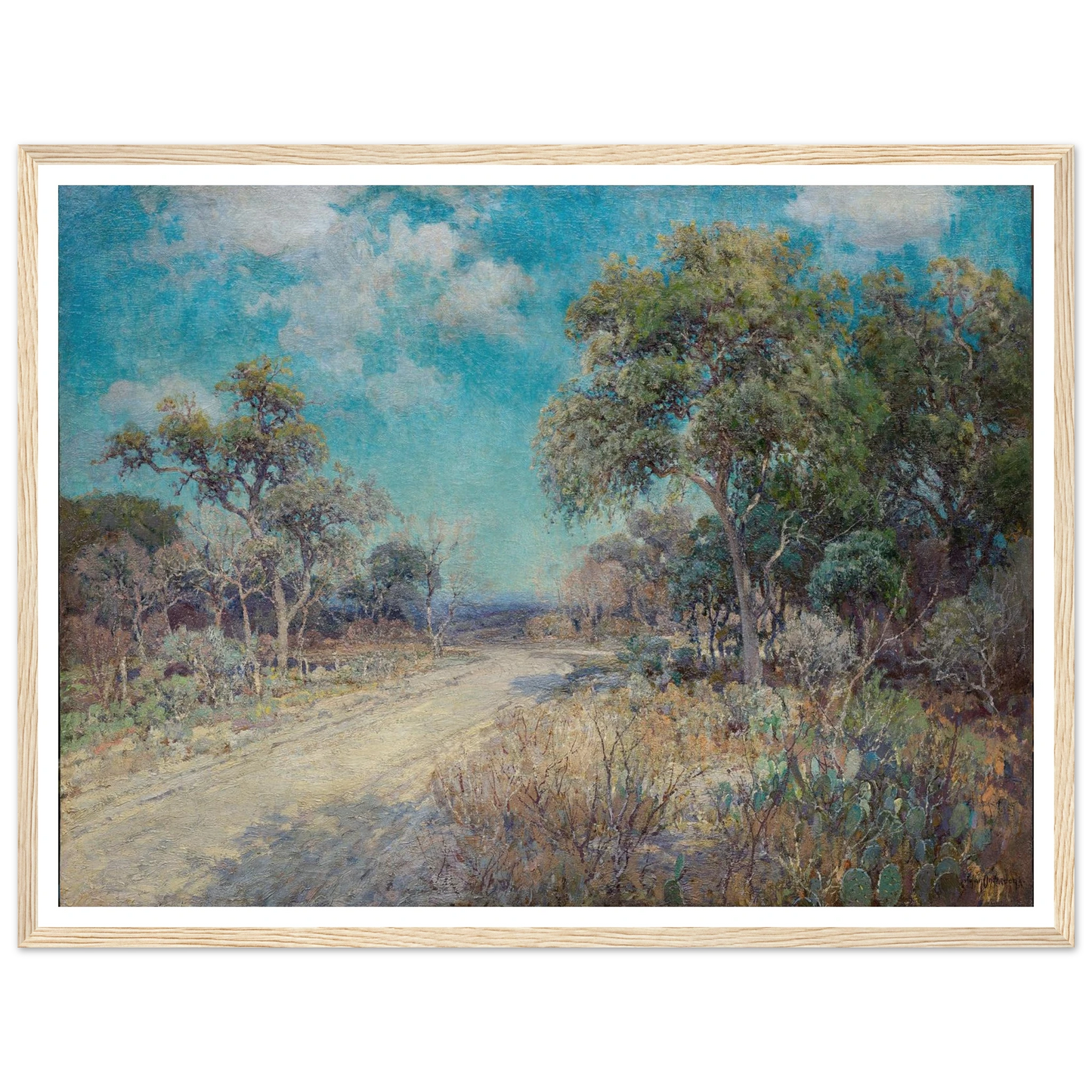 Road to the Hills (c. 1918) Art Print | Julian Onderdonk-Quipham Collections