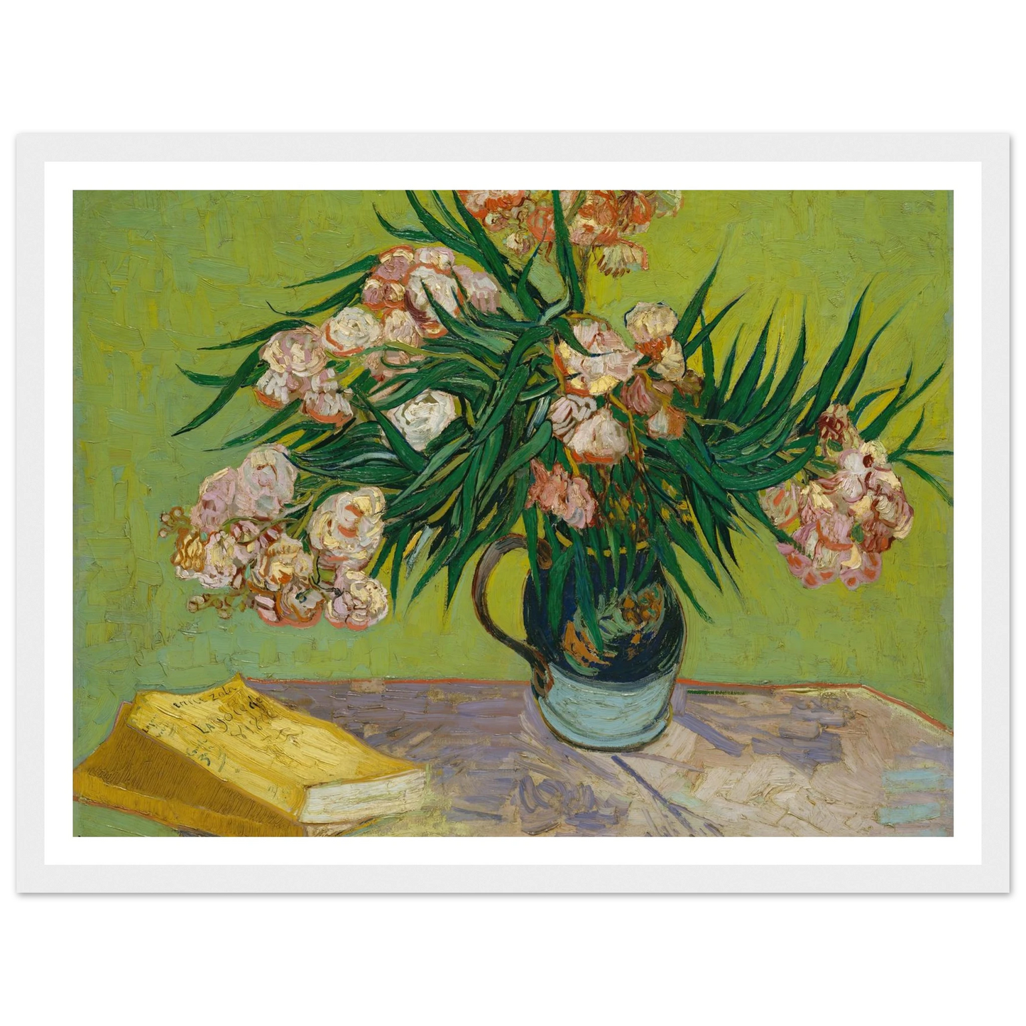 Oleanders (1888) Art Print | Vincent van Gogh-Quipham Collections