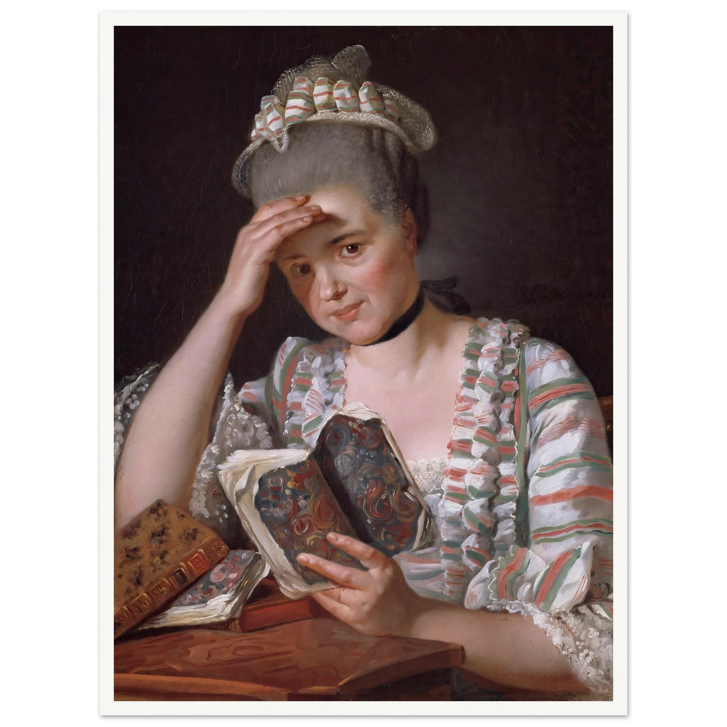 Madame François Buron (1769) Art Print | Jacques Louis David-Quipham Collections