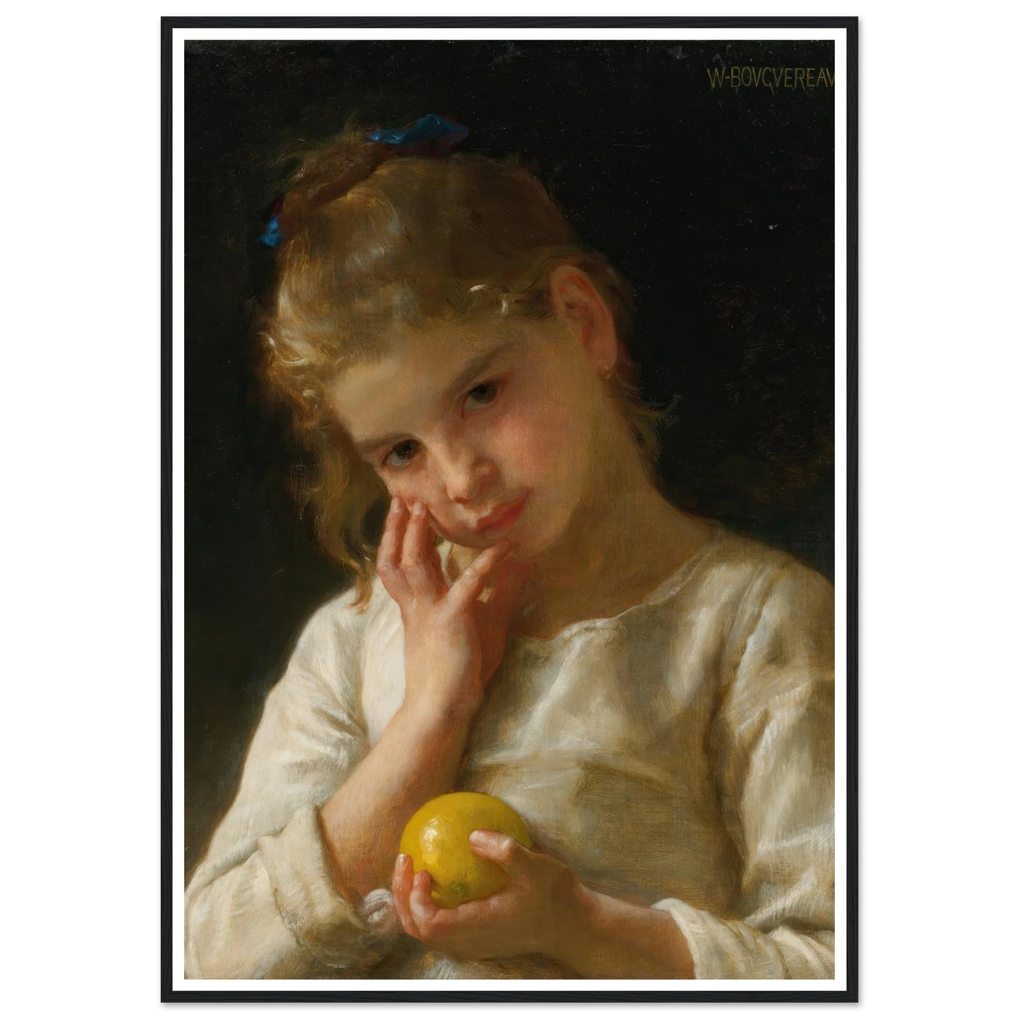 Le Citron (1899) Art Print | William Bouguereau-Quipham Collections