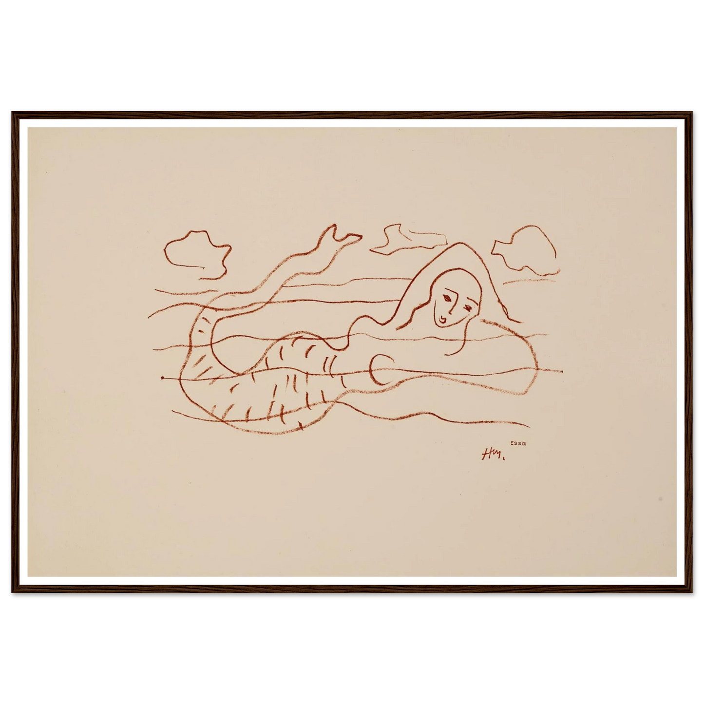 Sirènes (1942) Art Print | Henri Matisse-Quipham Collections