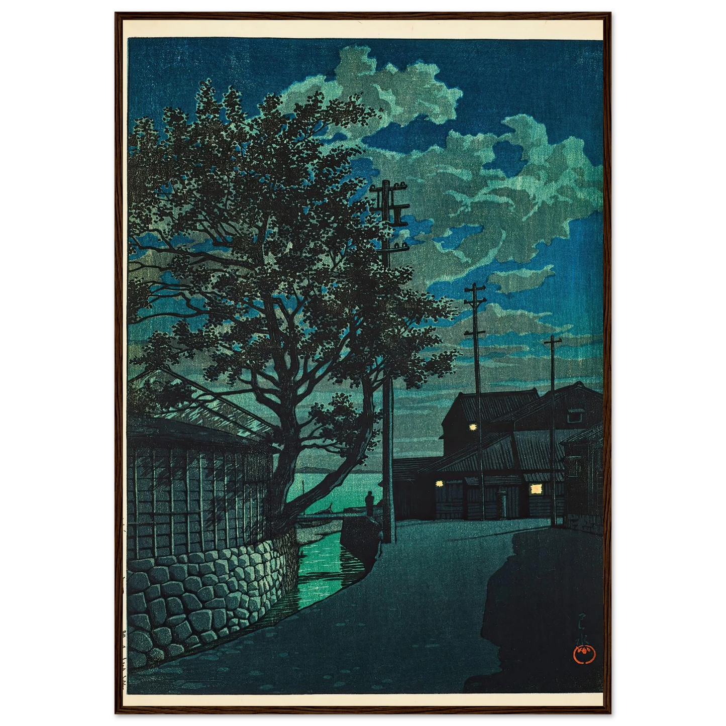 Kamezaki Bishu (1928) Art Print | Kawase Hasui-Quipham Collections