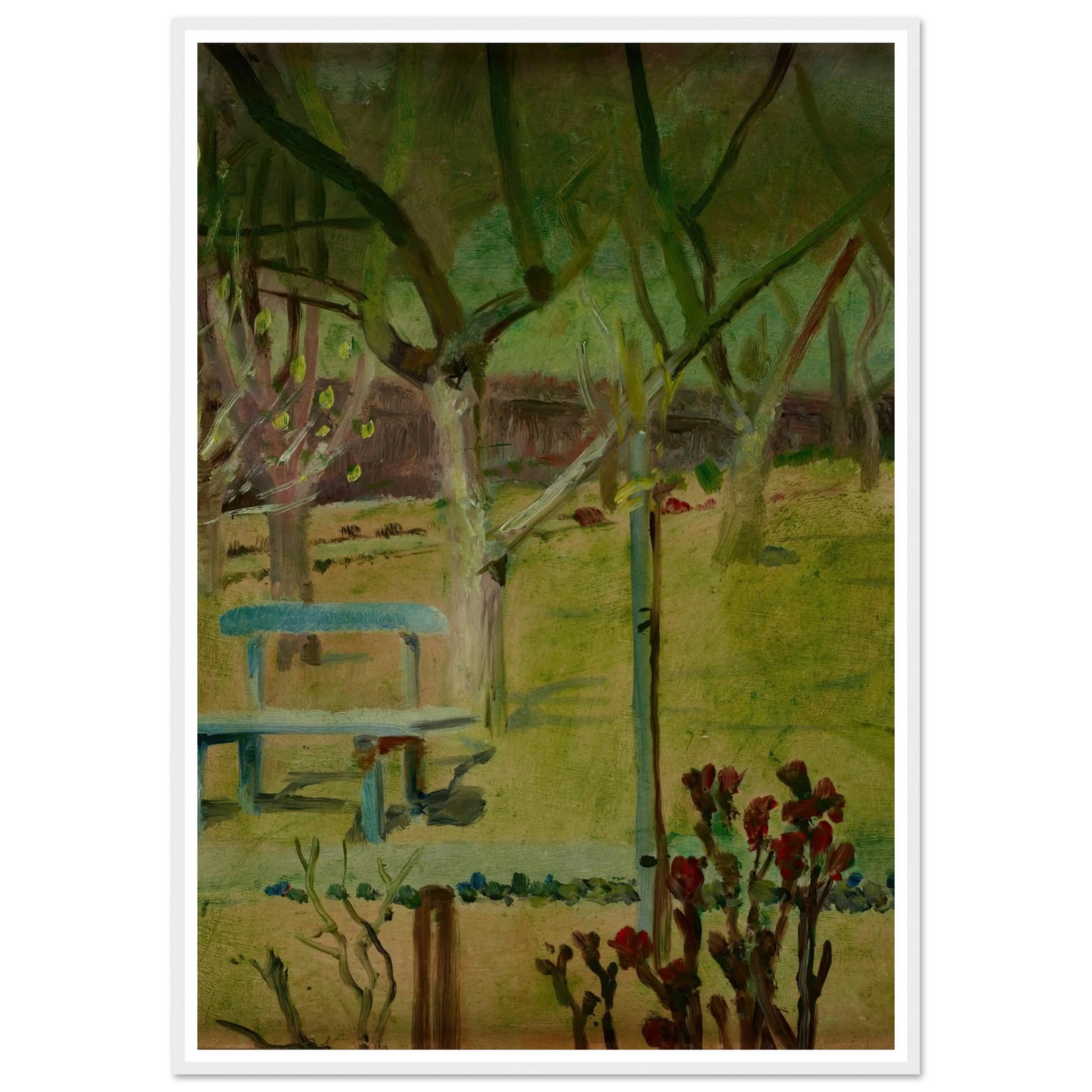 View of the Garden (1900-1904) Art Print | Jacek Malczewski-Quipham Collections