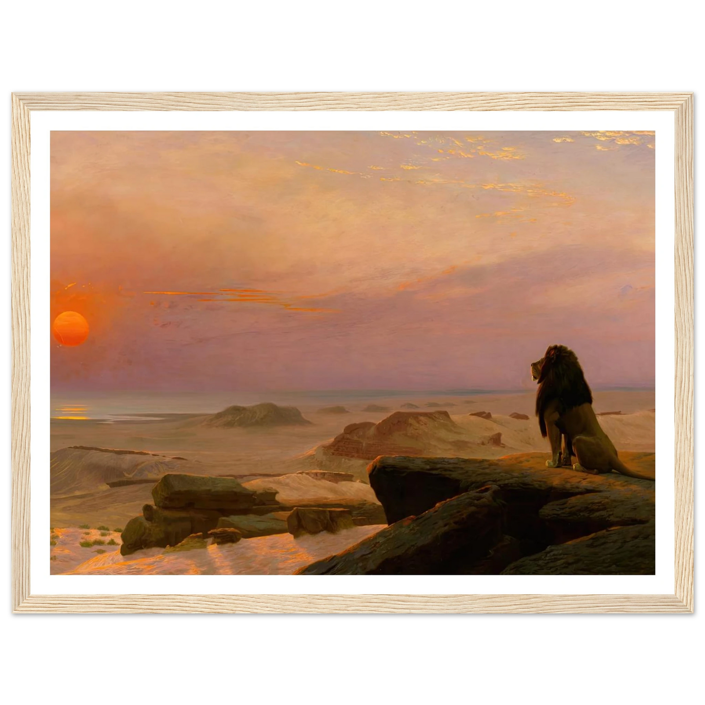 The Two Majesties (Les Deux Majestés) (1883) Art Print | Jean Leon Gerome-Quipham Collections