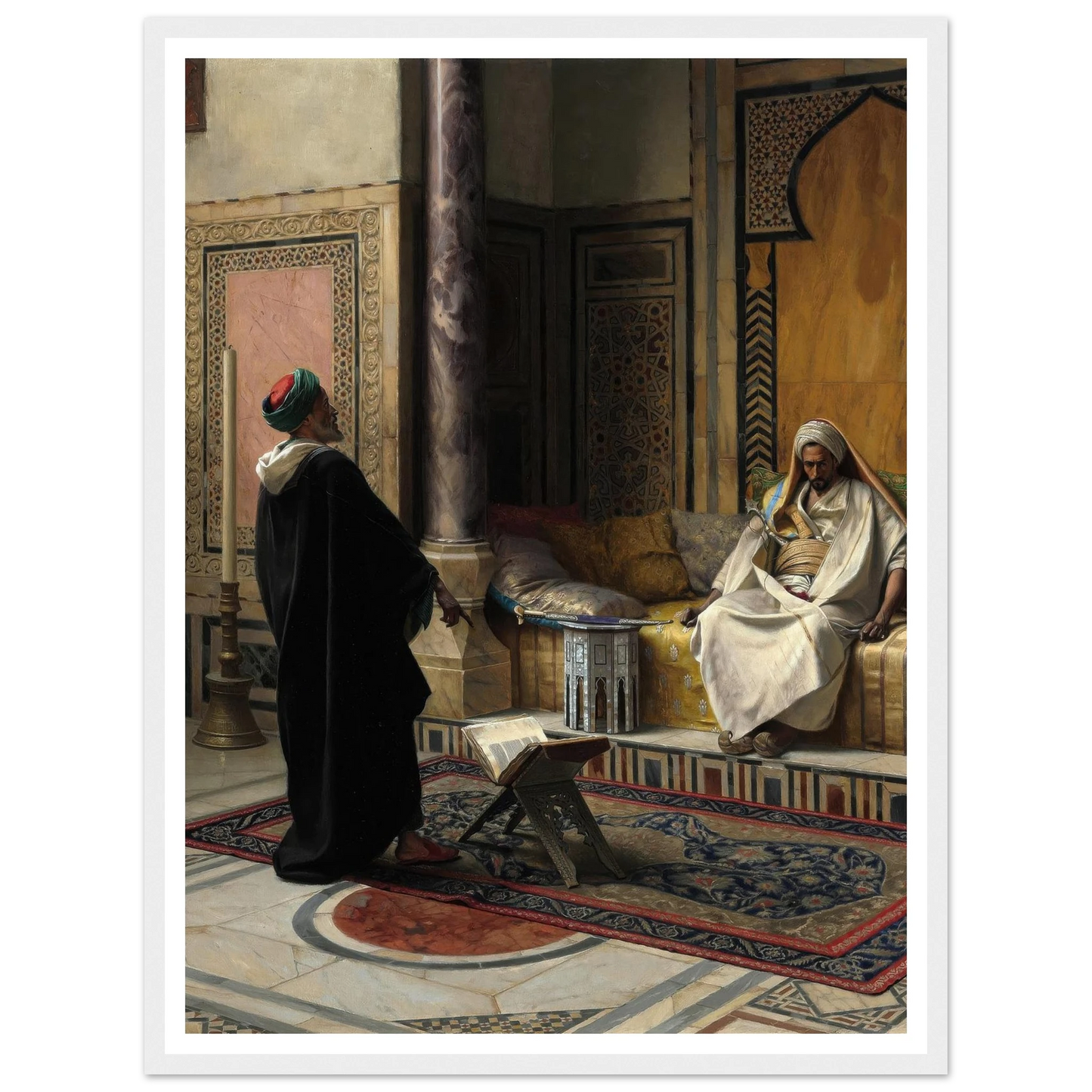 Learned Advice (1895) Art Print | Ludwig Deutsch-Quipham Collections