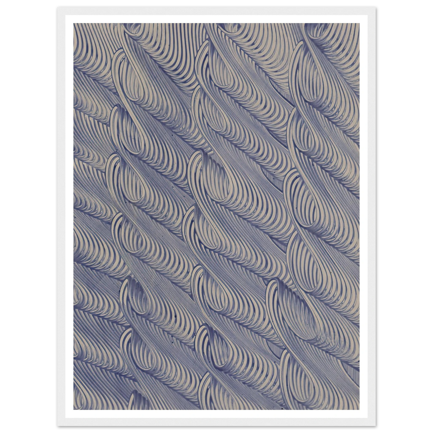 Kleisterpapier mit Verdrängungsdekor (Linienbündel) (1890) Art Print | Anker Kyster-Quipham Collections