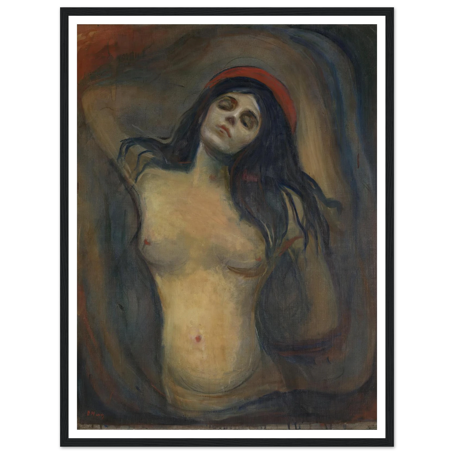 Madonna (1894) Art Print | Edvard Munch-Quipham Collections