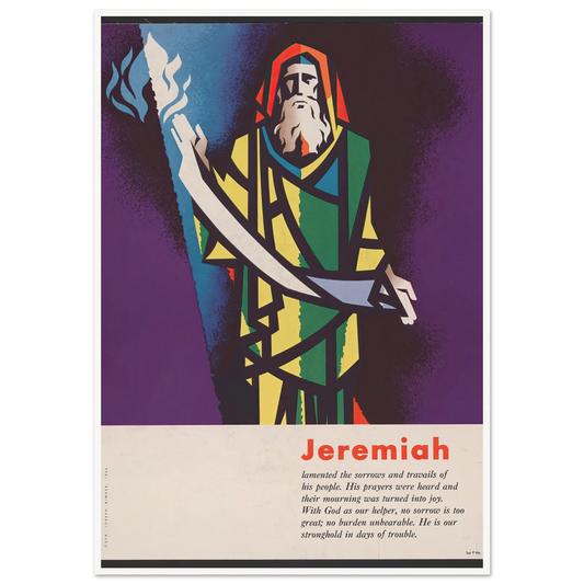 Jeremiah (1956) Art Print | Joseph Binder-Quipham Collections