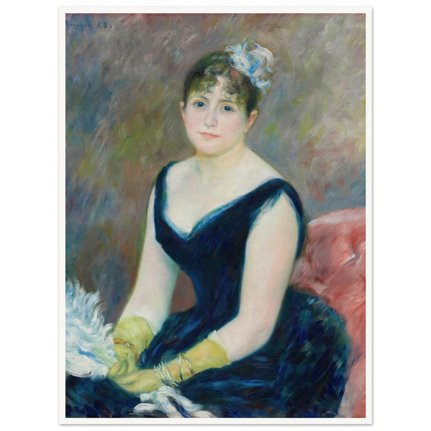 Madame Léon Clapisson (1883) Art Print | Pierre Auguste Renoir-Quipham Collections