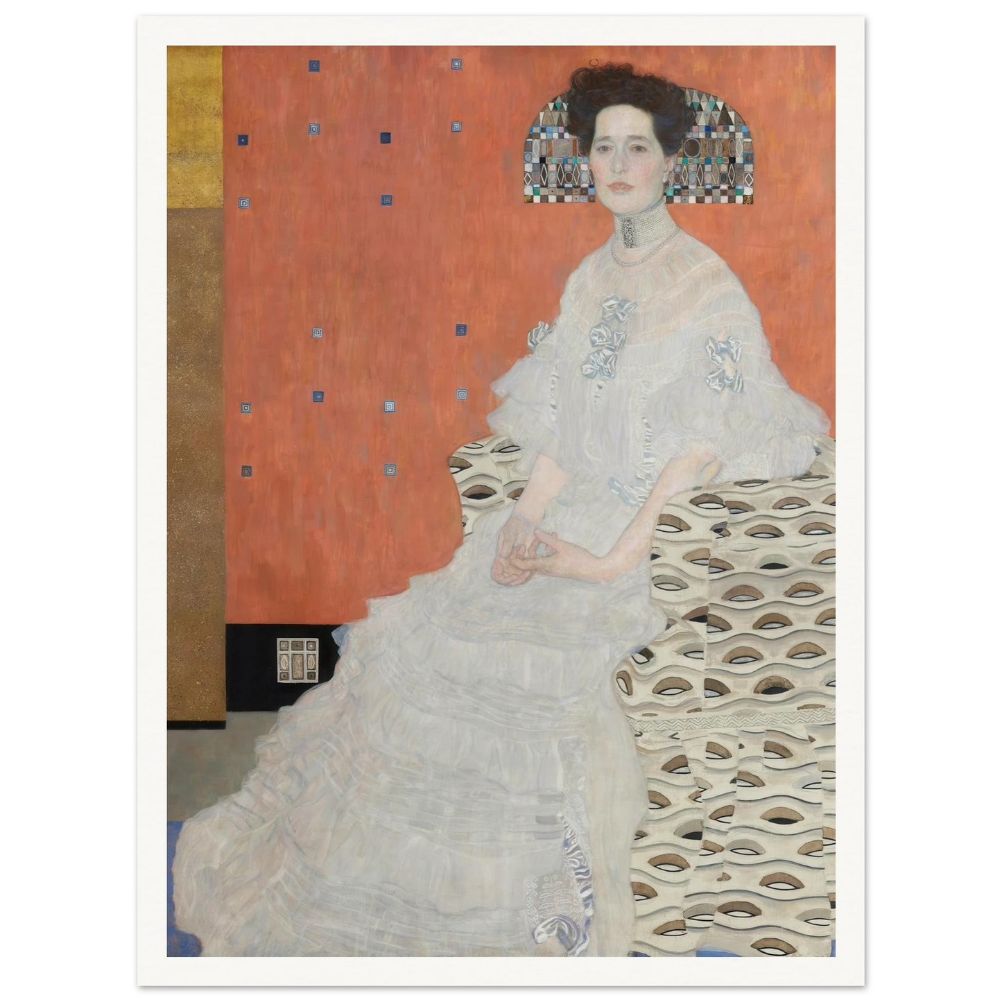 Fritza Riedler (1906) Art Print | Gustav Klimt-Quipham Collections