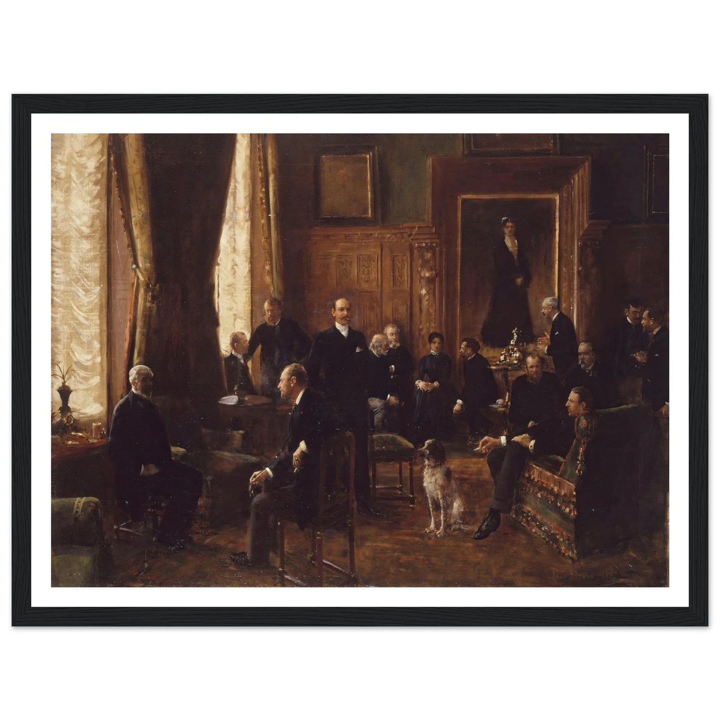 Le salon de la comtesse Potocka (1887) Art Print | Jean Beraud-Quipham Collections