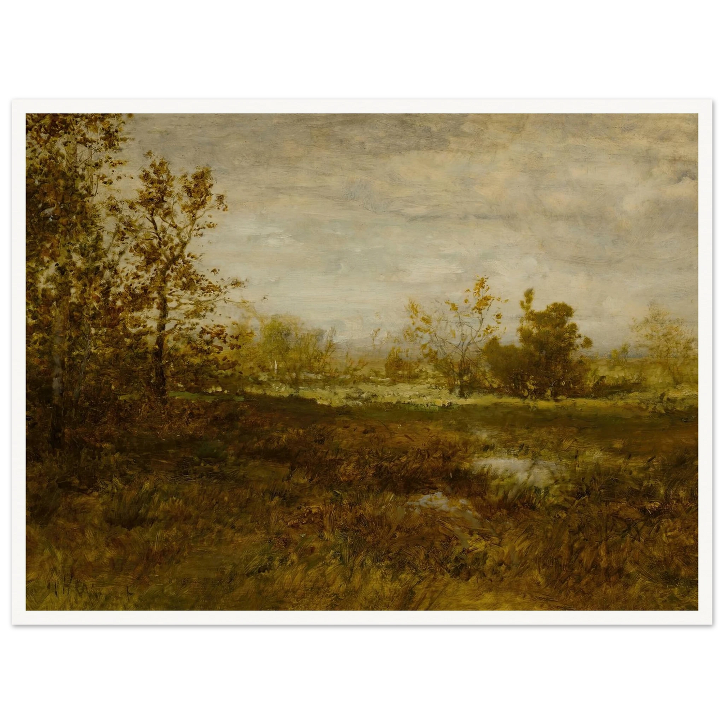 Landscape (ca 1885-1892) Art Print | Alexander Helwig Wyant-Quipham Collections