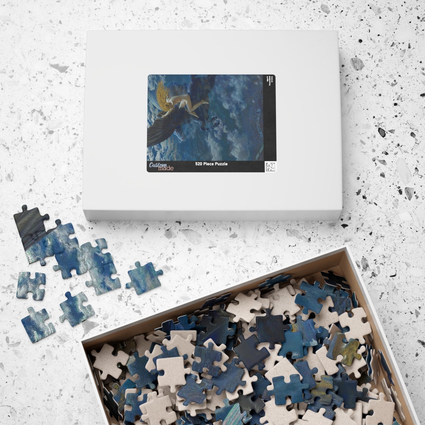 Dream Idyll (A Valkyrie) Puzzle | Edward Robert Hughes - - 252 pcs (Vertical) -