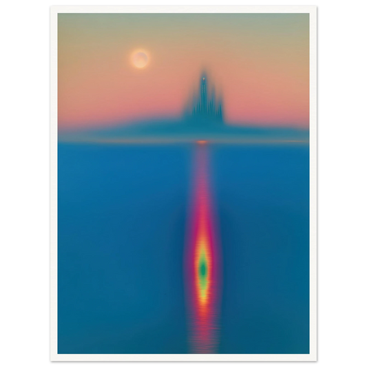 Dream Landscape - Framed Poster - 30x40 cm / 12x16″ - Black frame