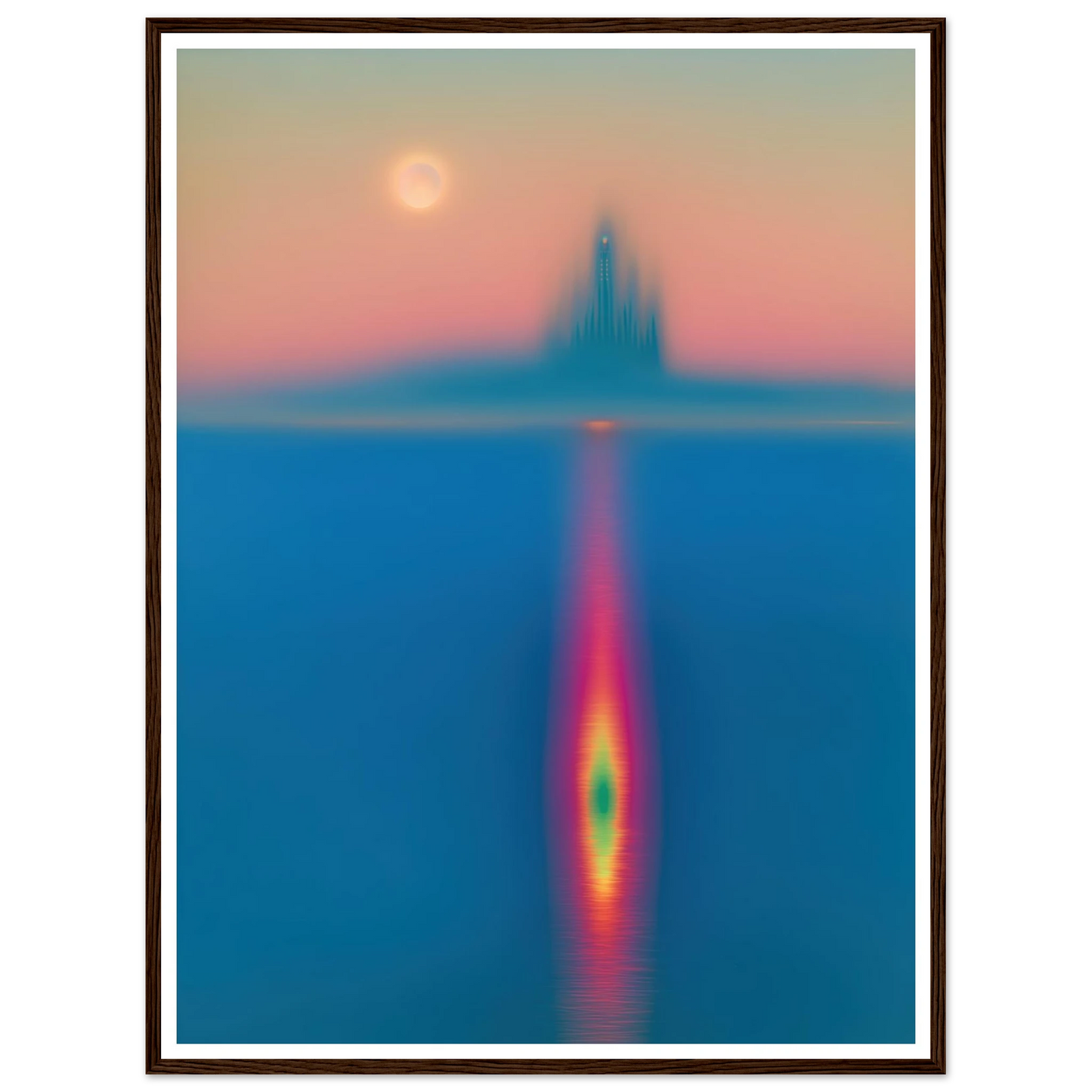 Dream Landscape - Framed Poster - 30x40 cm / 12x16″ - Black frame