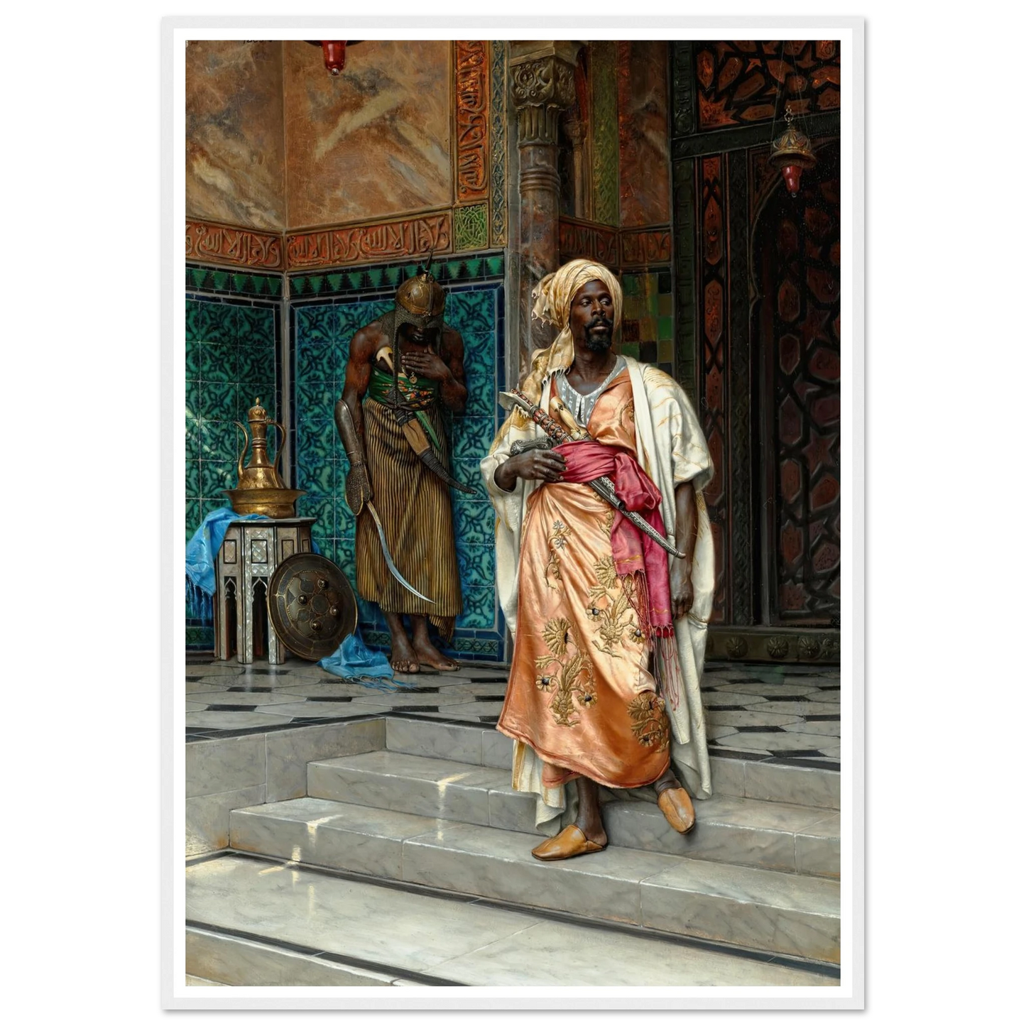 The Answer (1883) Art Print | Ludwig Deutsch-Quipham Collections