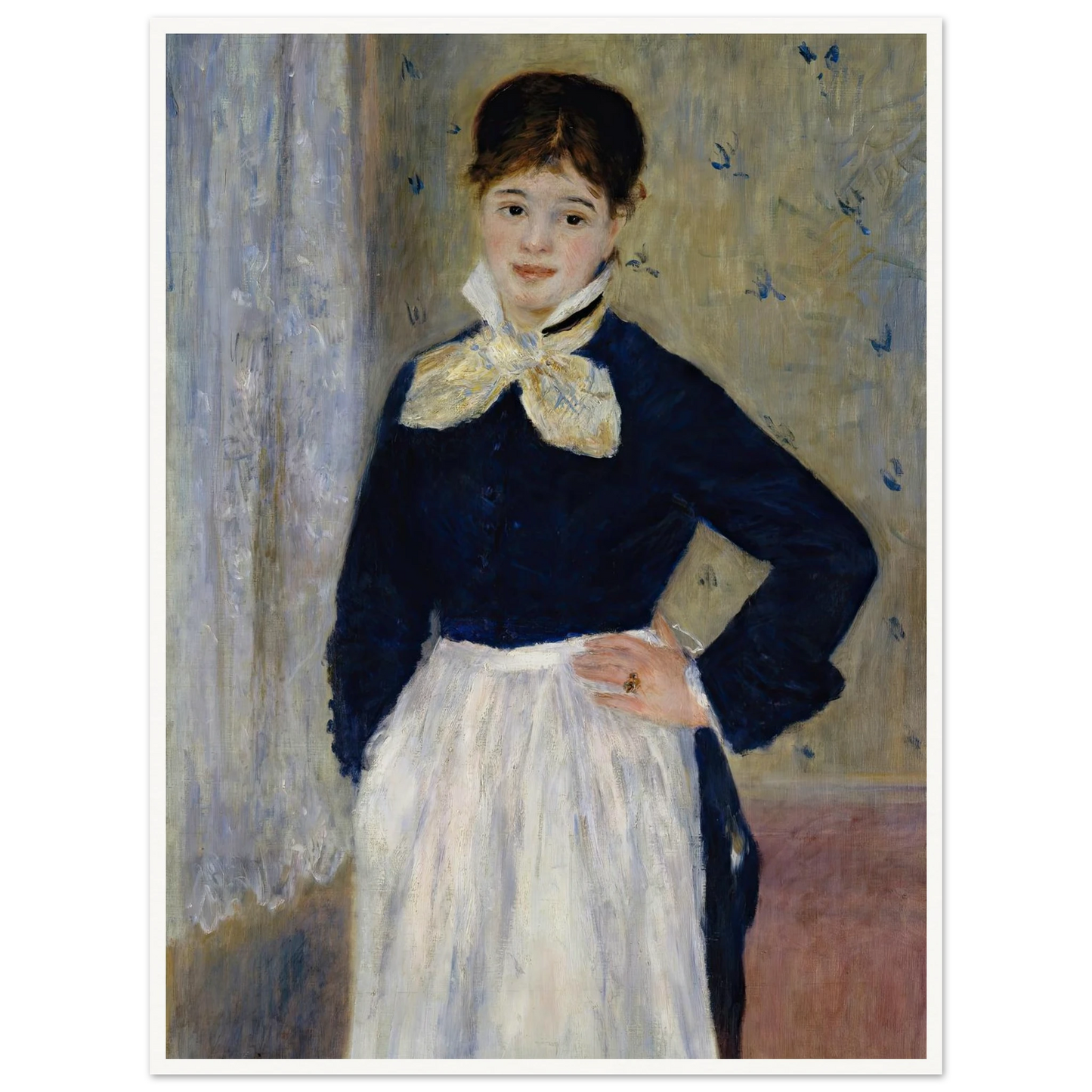 A Waitress at Duval’s Restaurant (ca. 1875) Art Print | Pierre Auguste Renoir-Quipham Collections