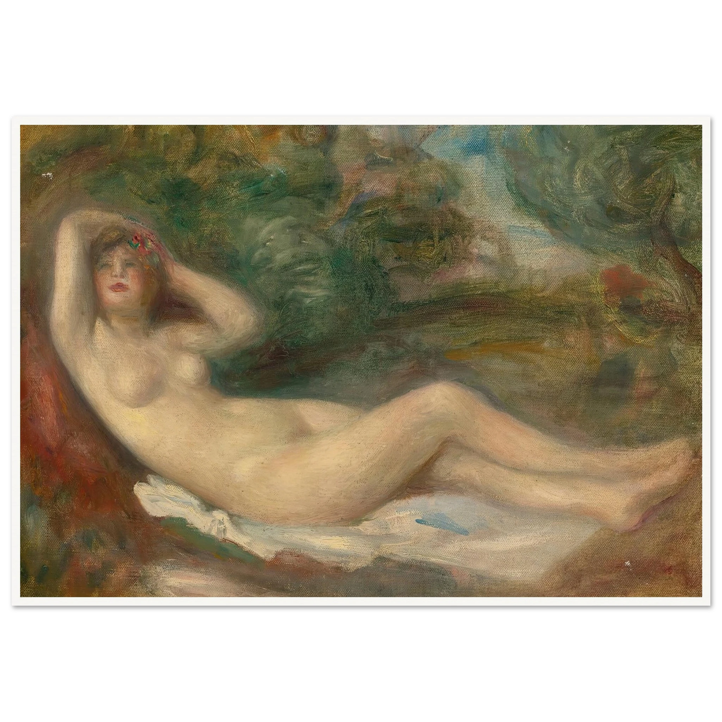 Étude De Nu (circa 1882) Art Print | Pierre Auguste Renoir-Quipham Collections