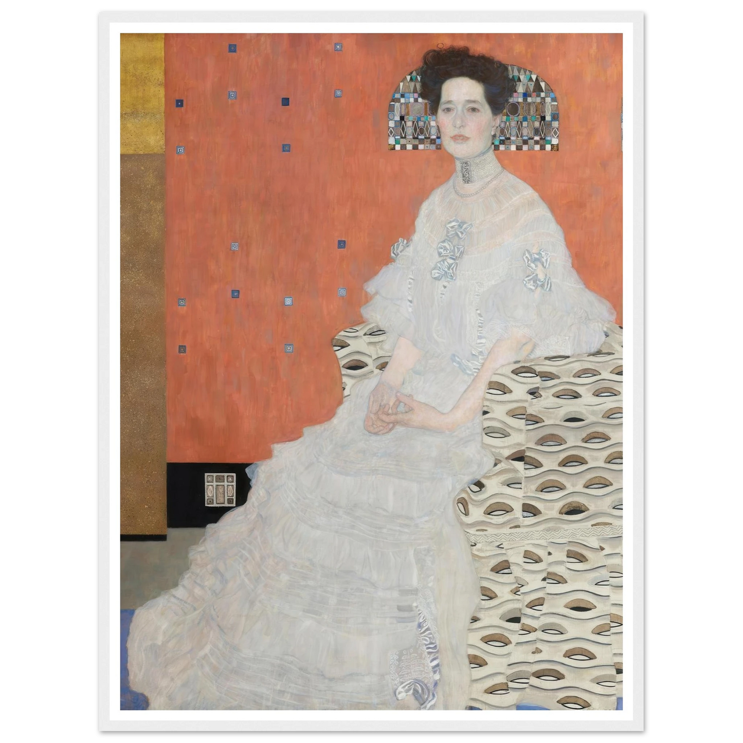 Fritza Riedler (1906) Art Print | Gustav Klimt-Quipham Collections