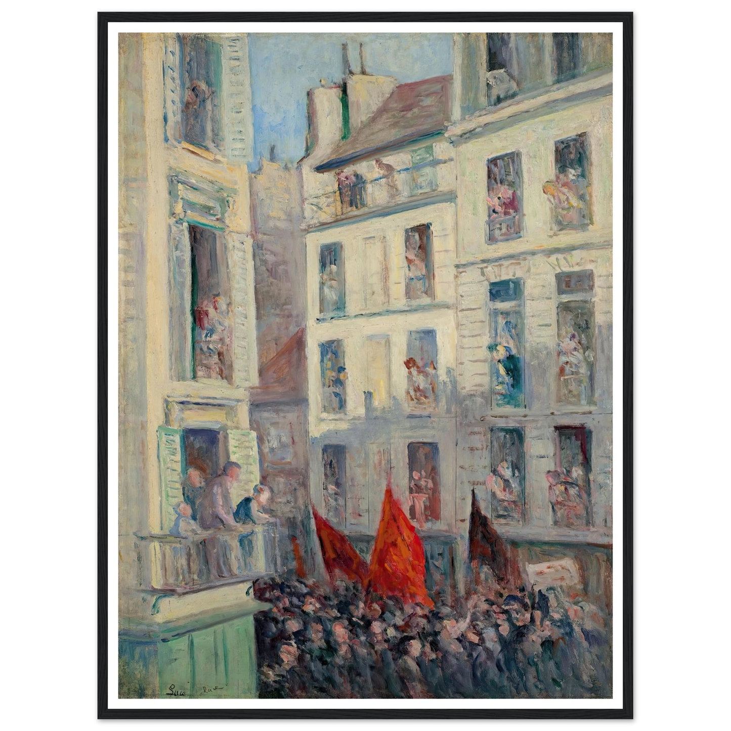 Le Front populaire (1936) Art Print | Maximilien Luce-Quipham Collections