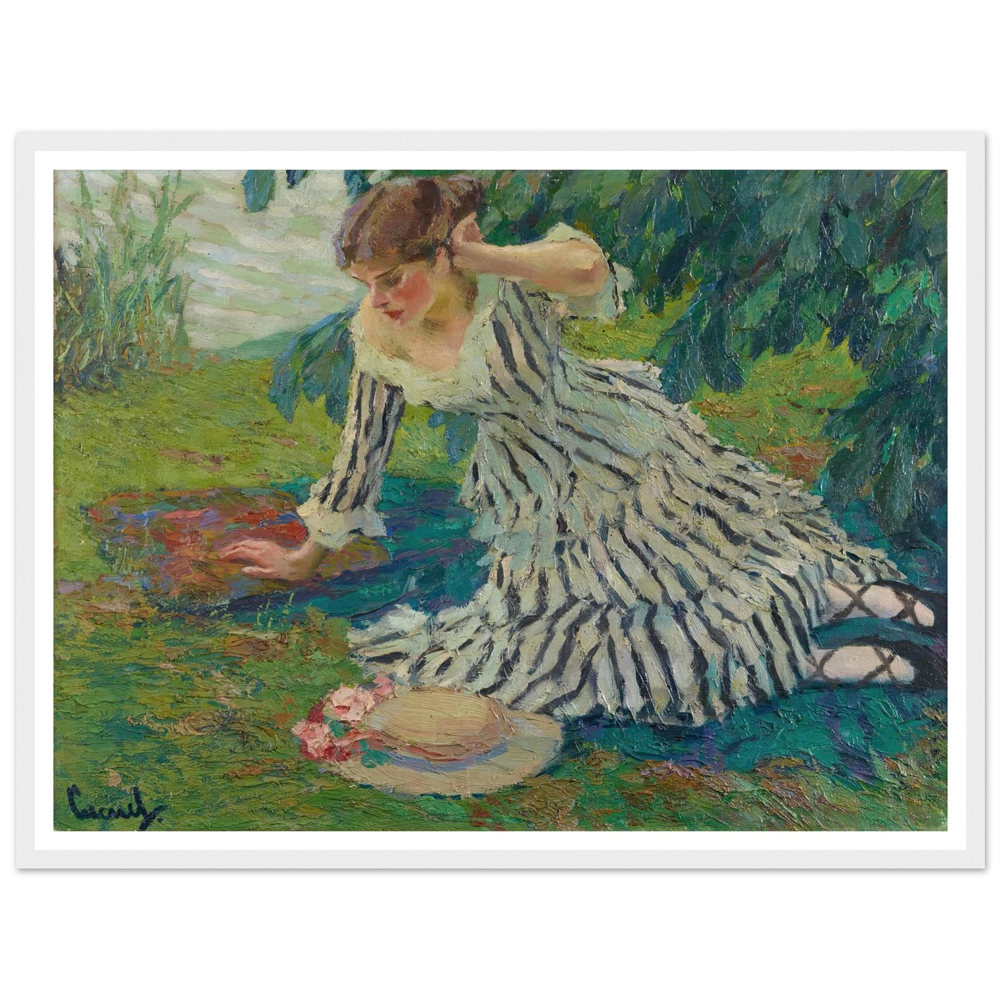 After the siesta (1910) Art Print | Edward Cucue-Quipham Collections